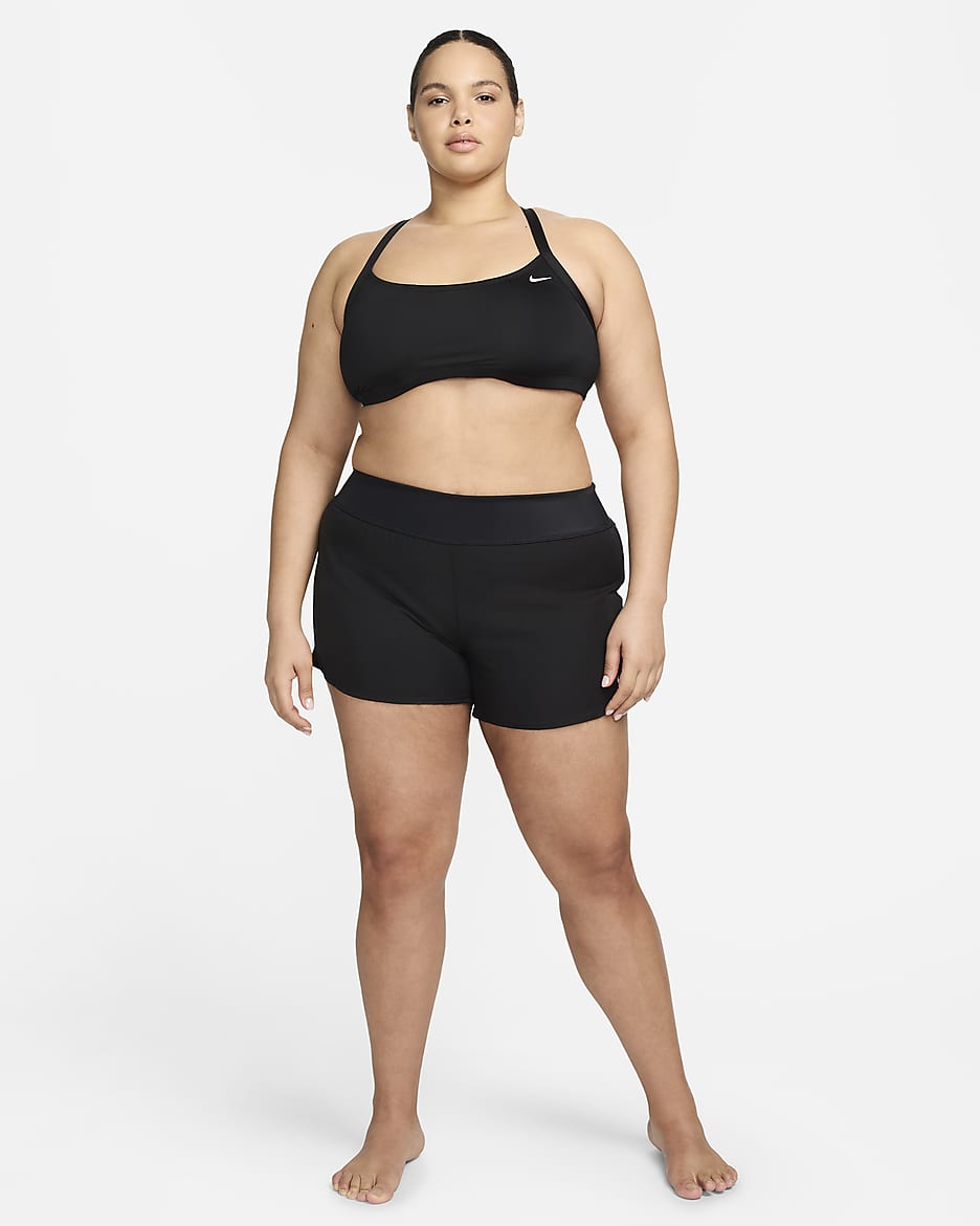 Nike plus size swim best sale